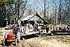 All aboard for the hay rides!